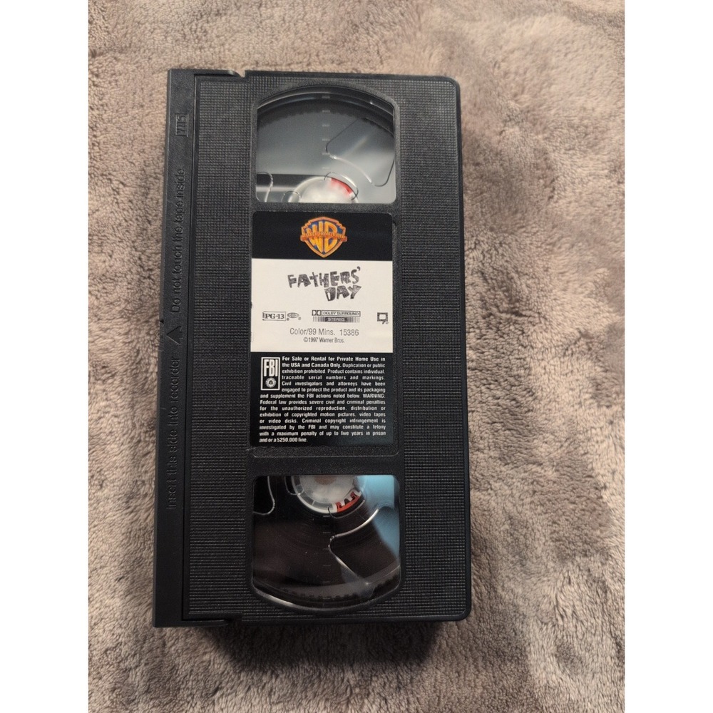 Fathers Day VHS Robin Williams Billy Crystal Comedy PG-13‎ - Picture 8 of 9